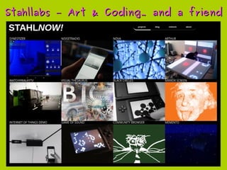 The BabyGNUSBuino – since 2011The BabyGNUSBuino – since 2011
a.n.y.m.a. and SGMKa.n.y.m.a. and SGMK
http://wiki.sgmk-ssam.ch/wiki/Babygnusbuino-v2http://wiki.sgmk-ssam.ch/wiki/Babygnusbuino-v2
 