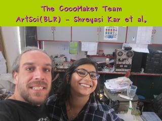 The CocoMake7 TeamThe CocoMake7 Team
Christpoph “Stahl” Stähli – A.N.O.R.G.Christpoph “Stahl” Stähli – A.N.O.R.G.
 