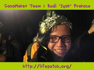 The CocoMake7 TeamThe CocoMake7 Team
ArtSci(BLR) – Shreyasi Kar et al.ArtSci(BLR) – Shreyasi Kar et al.
 