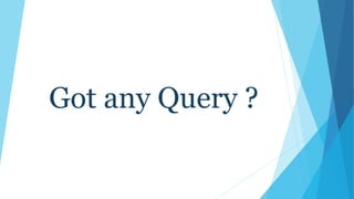Got any Query ?
 