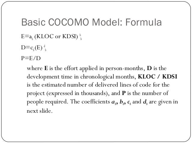 cocomo model pdf cocomo model pdf