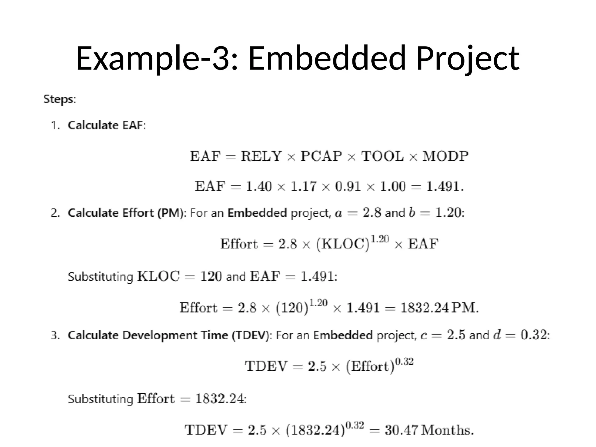 Example-3: Embedded Project
 