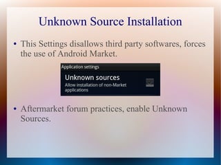 Security Issues in Android Custom Rom | PDF
