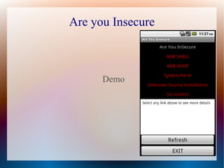 Security Issues in Android Custom Rom | PDF