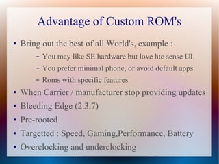 Security Issues in Android Custom Rom | PDF
