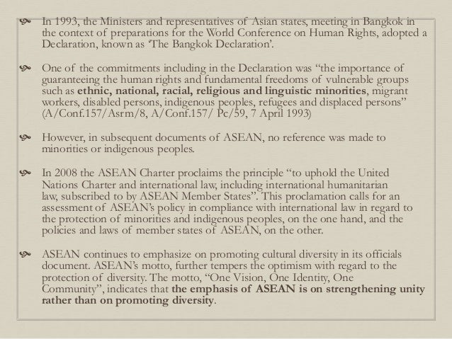 Minorities in ASEAN (Yuyun Wahyuningrum, 2013)