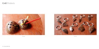 Craft Products




                           Pen Stand   Key Chains




22 : Coconut shell Craft                            Coconut shell Craft : 23
 