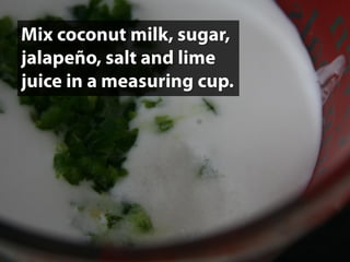 Coconut Marinated Chicken Skewers