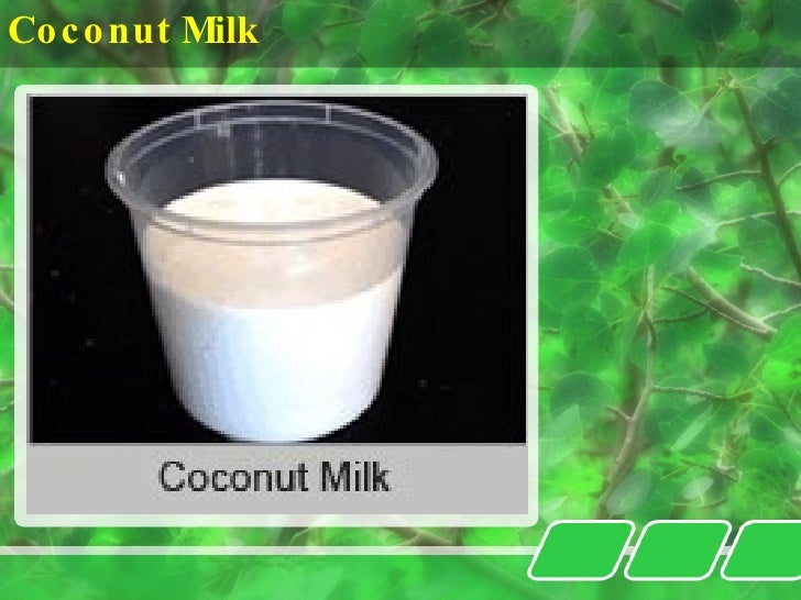 Coconut Milk Extracting
