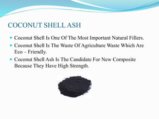 “Partial Replacement of Coconut Shell Ash with Cement in Concrete” | PPTX