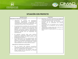SITUACIÓN CON PROYECTO 
 
