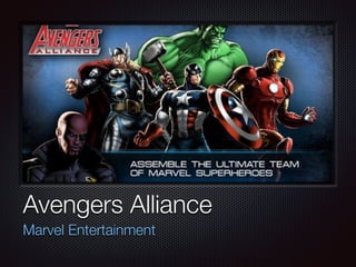 Text
Avengers Alliance
Marvel Entertainment
 