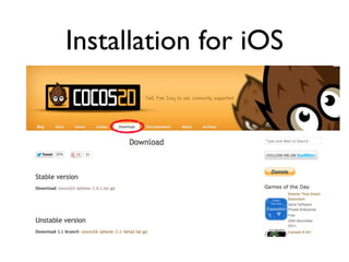 Installation for iOS
 