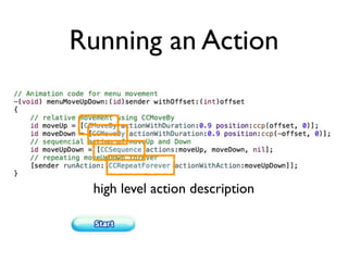 Running an Action




 high level action description
 