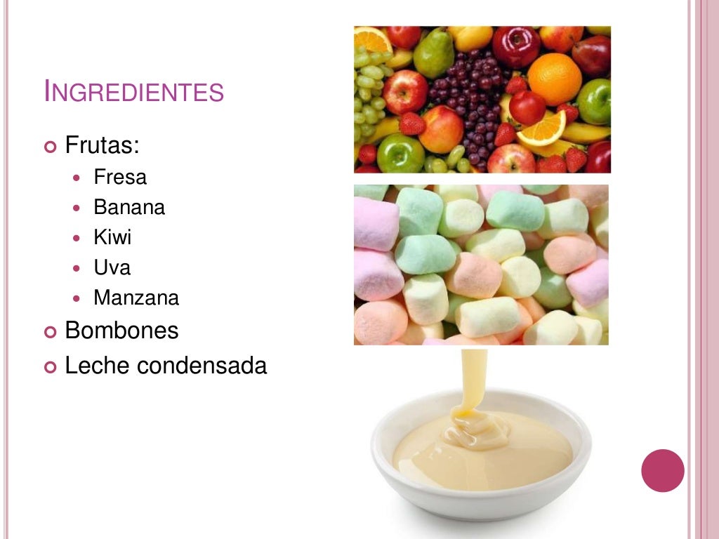 Coctel de frutas