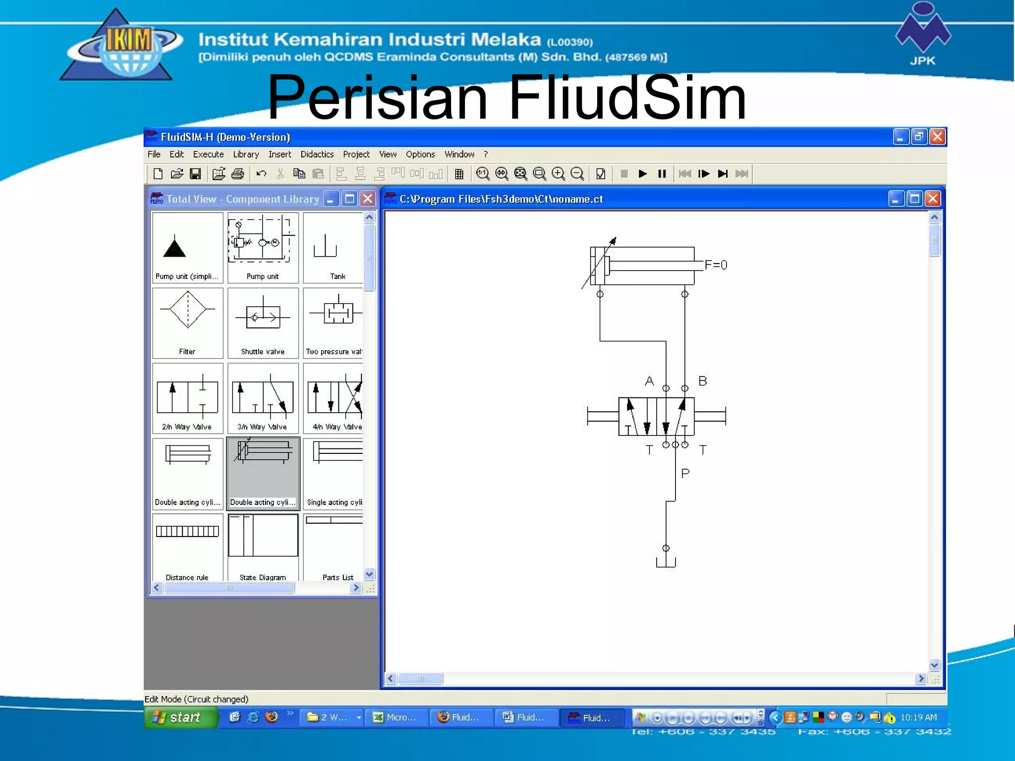 Perisian FliudSim
 