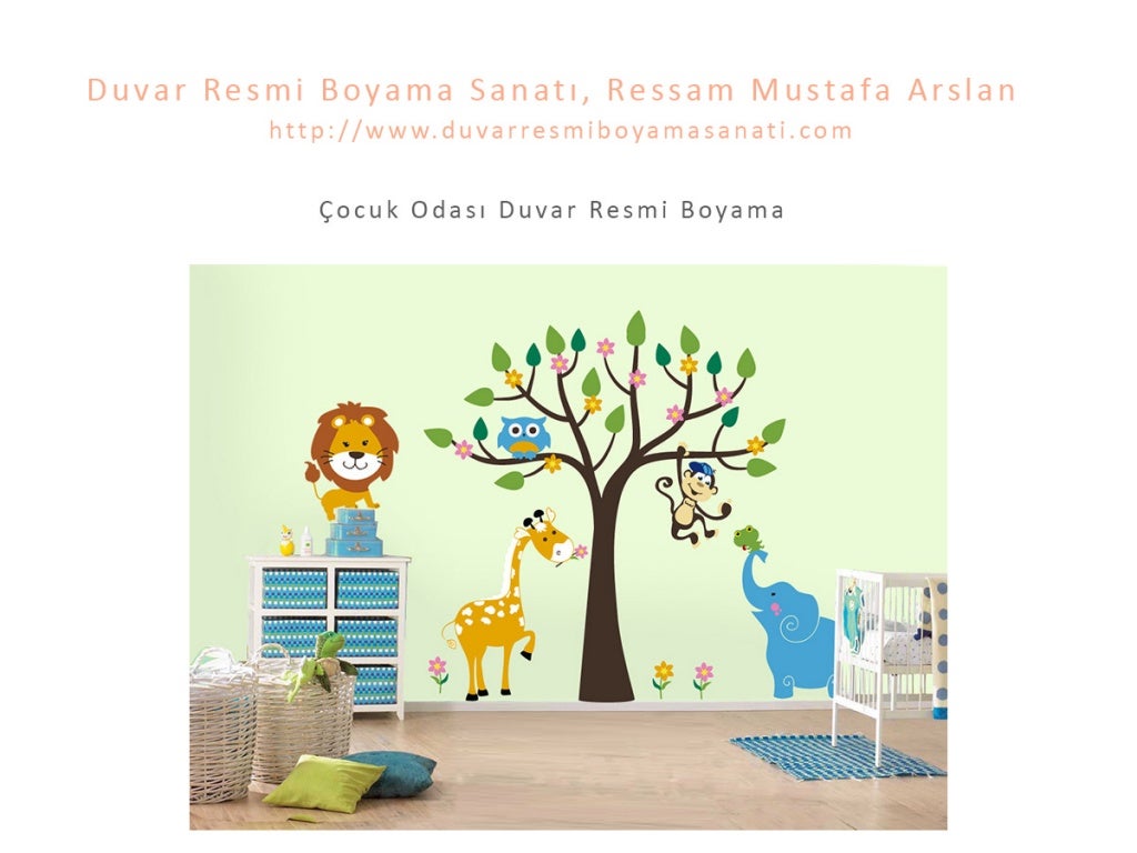 Çocuk Odası Duvar Resmi Boyama Örnekleri http//www.duvarresmiboyam…