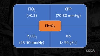 The BONANZA Trial and PbTO2 Monitoring | PDF