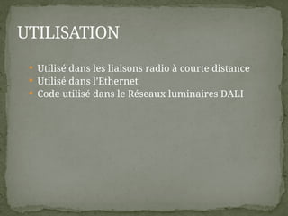Formation en Codage Manchester (Télécommunication).pptx