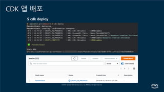 CDK 앱 배포
 