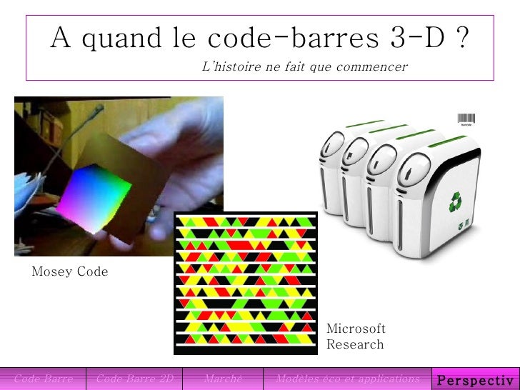 Code Barre 3 D