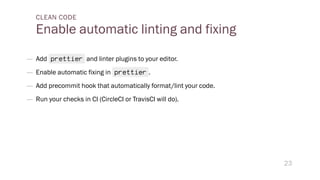Writing code for people | PDF