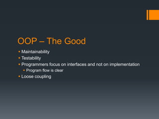 Code: from Procedural to Object Oriented | PPTX