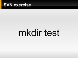 Code Management (Version Control)