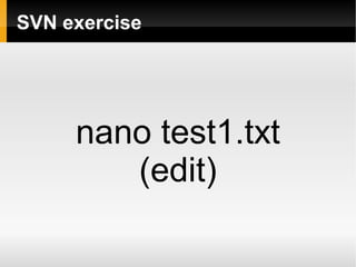 Code Management (Version Control)