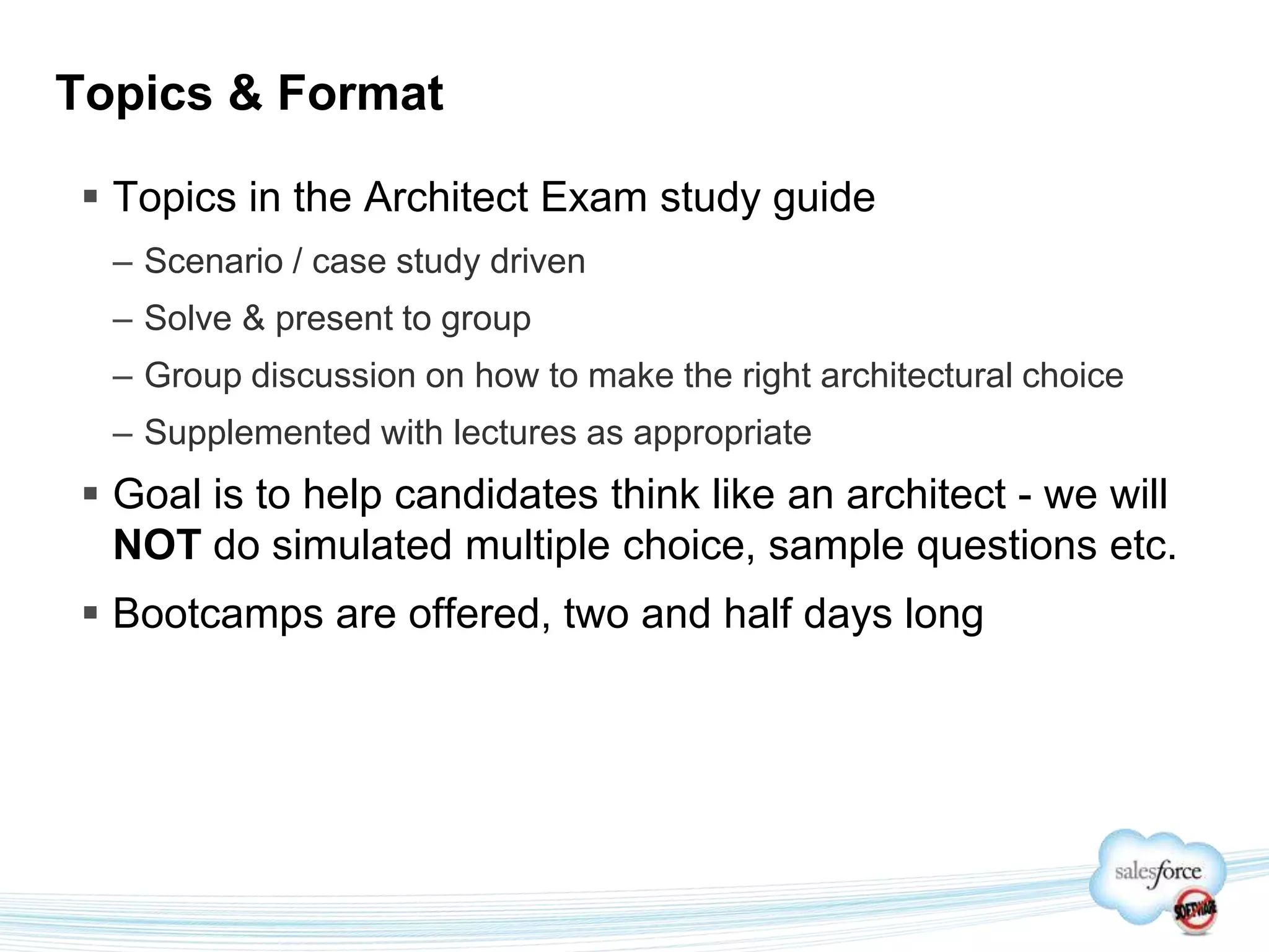 Salesforce Technical Architect Certification