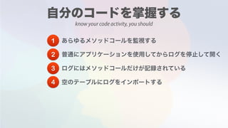 know your code activity, you should
1
2
3
4
 