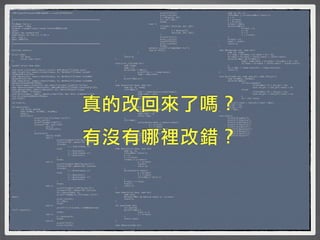 /*¶®•§jæ«∏Í∞T§uµ{æ«®t98Ø≈§AØZ≤¶•…¨u æ«∏π°GF74942294*/                           *      *            *         *         printf("h2°G");                  *      node *a, *b, *c;
                                                                                 *      *            *         *         print_list(h2);                  *      if(h==NULL || h->next==NULL) return h;
/                                                                                *      *            *         *         h = Merge(h1, h2);               *      a = h;
******************************************************************************   *      *            *         *         h1 = h2 = NULL;                  *      b = a->next;
*                                                                                *      *            *         *         break;                           *      c = b->next;
FileName: hw7_s.c                                                                *      *            *         case 7:                                    *      a->next = NULL;
Programmer: CrBoy                                                                *      *            *         *         if(order) Split(&h, &h1, &h2);   *      while(c!=NULL){
Purpose: ≥–≥y§@≠”singly linked list®√∞ı¶Ê¶U∫ÿ•Ø‡                                *      *            *         *         else{                            *      *            b->next = a;
Input:                                                                           *      *            *         *         *         h = Reverse(h);        *      *            a = b;
Output: the standard out                                                         *      *            *         *         *         Split(&h, &h1, &h2);   *      *            b = c;
Compilation: gcc hw7_s.c -o hw7_s                                                *      *            *         *         }                                *      *            c = c->next;
Run: ./hw7_s                                                                     *      *            *         *         printf("h1°G");                  *      }
Date: 2006/1/8                                                                   *      *            *         *         print_list(h1);                  *      b->next = a;
/                                                                                *      *            *         *         printf("h2°G");                  *      order = !order;
******************************************************************************   *      *            *         *         print_list(h2);                  *      return b;
/                                                                                *      *            *         *         break;                           }
                                                                                 *      *            *         default: printf("±z™∫øÈ§J¶≥ª~°In");
#include <stdio.h>                                                               *      *            *         case 8: help();                            node *Merge(node *h1, node *h2){
                                                                                 *      *            }                                                    *       node *h, *temp;
struct node{                                                                     *      }                                                                 *       h = temp = h1->data < h2->data ? h1 : h2;
*       int data;                                                                *      return 0;                                                         *       h1->data < h2->data ? (h1=h1->next) : (h2=h2->next);
*       struct node *next;                                                       }                                                                        *       while(h1!=NULL && h2!=NULL){
};                                                                                                                                                        *      *            temp = temp->next = h1->data < h2->data ? h1 : h2;
                                                                                 void print_list(node *h){                                                *      *            h1->data < h2->data ? (h1=h1->next) : (h2=h2->next);
typedef struct node node;                                                        *       node *temp;                                                      *       }
                                                                                 *       temp = h;                                                        *       h2 == NULL ? (temp->next=h1) : (temp->next=h2);
void print_list(node*);/*print_list(h); ¶C¶L•Hh∂}¿Y™∫linked list*/               *       while(temp != NULL){                                             *       return h;
node *Insert(int, node*);/*Insert(data, h); ¶b•Hh∂}¿Y™∫linked list§§¥            *      *            printf("%d -> ", temp->data);                        }
°§Jdata®√¶^∂«∑s™∫h*/                                                             *      *            temp = temp->next;
node *Delete(int, node*);/*Delete(data, h); ¶b•Hh∂}¿Y™∫linked list§§ßR∞          *       }                                                                void Split(node **h, node **h1_ptr, node **h2_ptr){
£data®√¶^∂«∑s™∫h*/                                                               *       printf("NULLn");                                                *       node *h1=NULL, *h2=NULL;
node *Search(int, node*);/*Search(data, h); ¶b•Hh∂}¿Y™∫linked list§§¥Mß          }                                                                        *       while(*h!=NULL){
‰data®√∂«¶^data©“¶b™∫¶Ï∏m*/                                                                                                                               *      *            if((*h)->data%2){
int Count(node*);/*Count(h); ≠p∫‚•Hh∂}¿Y™∫linked list§§™∫∏`¬I≠”º∆*/              node *Insert(int data, node *h){                                         *      *            *         if(h1==NULL) h1 = *h1_ptr = *h;
node *Reverse(node*);/*Reverse(h); §œß«±∆¶C•Hh∂}¿Y™∫linked list®√∂«¶^∑s™∫h*/     *       node *p, *t, *temp;                                              *      *            *         else *h1_ptr = (*h1_ptr)->next = *h;
node *Merge(node*, node*);/*Merge(h1, h2); ¶X®÷h1ªPh2≥o2≠”linked                 *       if(h==NULL){                                                     *      *            }else{
list®√¶^∂«¶X®÷´·™∫™∫head*/                                                       *      *             temp = (node*)malloc(sizeof(node));                 *      *            *         if(h2==NULL) h2 = *h2_ptr = *h;
void Split(node**, node**, node**);/*Split(&h, &h1, &h2); §¿≥Œh≥o≠”linked        *      *             temp->data = data;                                  *      *            *         else *h2_ptr = (*h2_ptr)->next = *h;




                                                              真的改回來了嗎？
list¨∞©_∞∏º∆®√§¿ßO¶s®Ïh1ªPh2§§*/                                                 *      *             temp->next = NULL;                                  *      *            }
void help();                                                                     *      *             return temp;                                        *      *            *h = (*h)->next;
                                                                                 *       }                                                                *       }
int order=1;                                                                     *       p = h;                                                           *       (*h1_ptr)->next = (*h2_ptr)->next = NULL;
                                                                                 *       t = h->next;                                                     *       *h1_ptr = h1;
int main(void){                                                                  *       if(data<p->data){                                                *       *h2_ptr = h2;
*       int sel=8, data=0;                                                       *      *             temp = (node*)malloc(sizeof(node));                 *       *h = NULL;
*       node *h=NULL, *h1=NULL, *h2=NULL;                                        *      *             temp->data = data;                                  }
*       help();                                                                  *      *             temp->next = p;
*       while(sel){                                                              *      *             return temp;                                        void help(){
*      *            printf("n•ÿ´e™∫Linked list°G");                             *       }                                                                *       printf("0.µ≤ßÙn");
*      *            print_list(h);                                               *       if(t!=NULL)                                                      *       printf("1.Insertn");
*      *            printf("Ω–øÔæ‹•Ø‡°G");                                     *      *             while(data<p->data || data>t->data){                *       printf("2.Deleten");
*      *            if(scanf("%d", &sel)==0){                                    *      *            *          p = p->next;                              *       printf("3.Searchn");
*      *            *         sel=-1;                                            *      *            *          t = t->next;                              *       printf("4.Countn");




                                                              有沒有哪裡改錯？
*      *            *         fflush(stdin);                                     *      *            *          if(t==NULL) break;                        *       printf("5.Reversen");
*      *            }                                                            *      *             }                                                   *       printf("6.Mergen");
*      *            switch(sel){                                                 *       temp = (node*)malloc(sizeof(node));                              *       printf("7.Splitn");
*      *            *         case 0: break;                                     *       temp->data = data;                                               *       printf("8.helpn");
*      *            *         case 1:                                            *       temp->next = p->next;                                            }
*      *            *         *         printf("Ω–øÈ§J±˝¥°§J™∫æ„º∆≠»°G");        *       p->next = temp;
*      *            *         *         if(scanf("%d", &data)==0) continue;      *       return h;
*      *            *         *         if(order)                                }
*      *            *         *         *         h = Insert(data, h);
*      *            *         *         else{                                    node *Delete(int data, node *h){
*      *            *         *         *         h = Reverse(h);                *       node *p, *t;
*      *            *         *         *         h = Insert(data, h);           *       if(h==NULL) return h;
*      *            *         *         *         h = Reverse(h);                *       p = h;
*      *            *         *         }                                        *       t = h->next;
*      *            *         *         break;                                   *       if(data == p->data){
*      *            *         case 2:                                            *      *             p = p->next;
*      *            *         *         printf("Ω–øÈ§J±˝ßR∞£™∫æ„º∆≠»°G");        *      *             free(h);
*      *            *         *         if(scanf("%d", &data)==0) continue;      *      *             return p;
*      *            *         *         if(order)                                *       }
*      *            *         *         *         h = Delete(data, h);           *       while(data!=t->data){
*      *            *         *         else{                                    *      *             p = p->next;
*      *            *         *         *         h = Reverse(h);                *      *             t = t->next;
*      *            *         *         *         h = Delete(data, h);           *      *             if(t==NULL) return h;
*      *            *         *         *         h = Reverse(h);                *       }
*      *            *         *         }                                        *       p->next = t->next;
*      *            *         *         break;                                   *       free(t);
*      *            *         case 3:                                            *       return h;
*      *            *         *         printf("Ω–øÈ§J±˝∑j¥M™∫æ„º∆≠»°G");        }
*      *            *         *         if(scanf("%d", &data)==0) continue;
*      *            *         *         h1 = Search(data, h);                    node *Search(int data, node *h){
*      *            *         *         printf("•H%dß@¨∞∞_¬I™∫Linked list°G",    *       node *p=h;
data);                                                                           *       while(p!=NULL && data!=p->data)* p = p->next;
*      *            *         *         print_list(h1);                          *       return p;
*      *            *         *         h1 = NULL;                               }
*      *            *         *         break;
*      *            *         case 4:                                            int Count(node *h){
*      *            *         *         printf("•ÿ´e™∫Linked list¶@¶≥%d≠”node    *       int count=0;
°Cn", Count(h));                                                                *       while(h!=NULL){
*      *            *         *         break;                                   *      *             count += 1;
*      *            *         case 5:                                            *      *             h = h->next;
*      *            *         *         h = Reverse(h);                          *       }
*      *            *         *         break;                                   *       return count;
*      *            *         case 6:                                            }
*      *            *         *         printf("h1°G");
*      *            *         *         print_list(h1);                          node *Reverse(node *h){
 