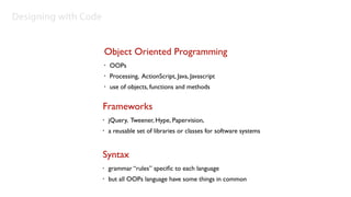 Coding for | PPT