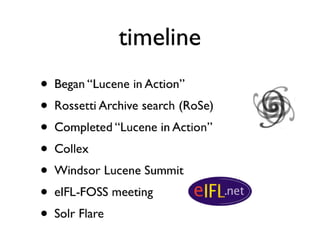 Code4Lib 2007: Erik Hatcher Keynote