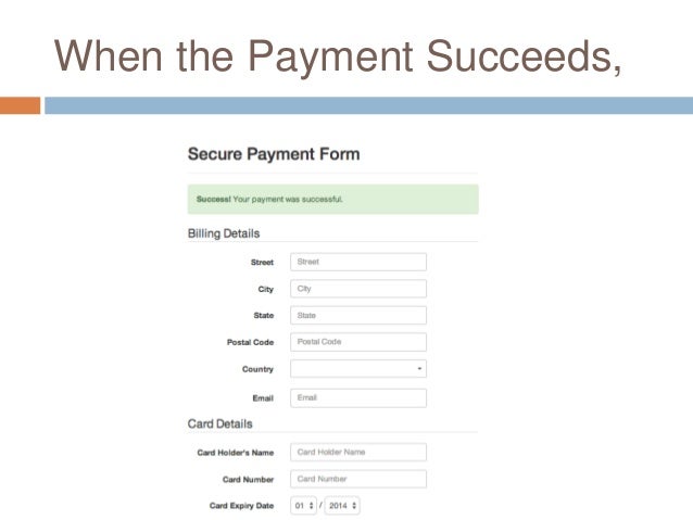 accepting online payment for your library and stripe as an example create online payment form
