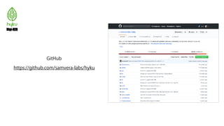 GitHub  
https://github.com/samvera-labs/hyku
 