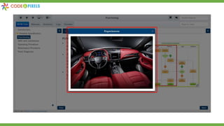 Image Explainer: On clicking the highlight text of the Image explainer a popup with the respective Image appears.
 
