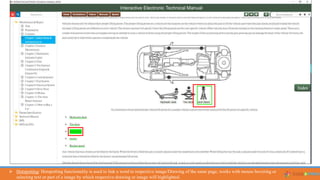  Hotspotting: Hotspotting functionality is used to link a word to respective image/Drawing of the same page, works with mouse hovering or
selecting text or part of a image by which respective drawing or image will highlighted.
 