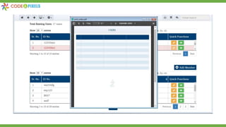 Print Users: Print button at the bottom of Mange User page enables admin to print all the user information in table format.
 