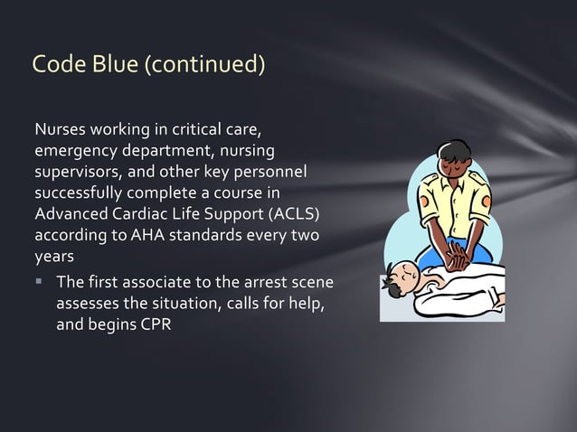 Code blue | PPTX | First Aid | Injuries