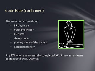 Code blue | PPTX | First Aid | Injuries