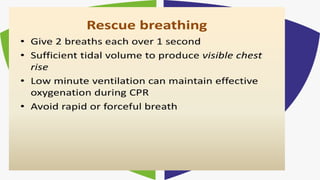 Bls Mock Code BLS training and Code Blue Mock drill in Hospital | PPTX