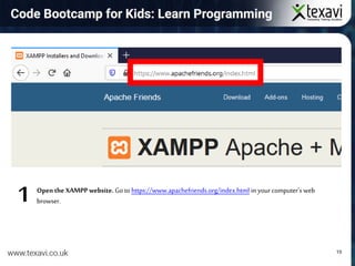 Codeboot Code Bootcamp for Kids- Learn Programming -Texavi AnalystZone by Pardha ...