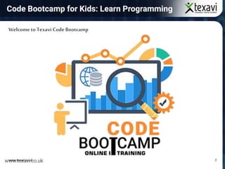 Codeboot Code Bootcamp for Kids- Learn Programming -Texavi AnalystZone by Pardha ...