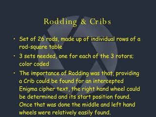 Cipher Rod The Engima Cipher | PPT