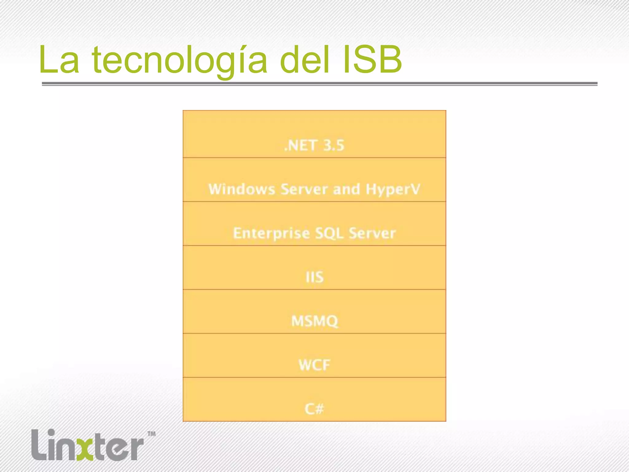 La tecnología del ISB