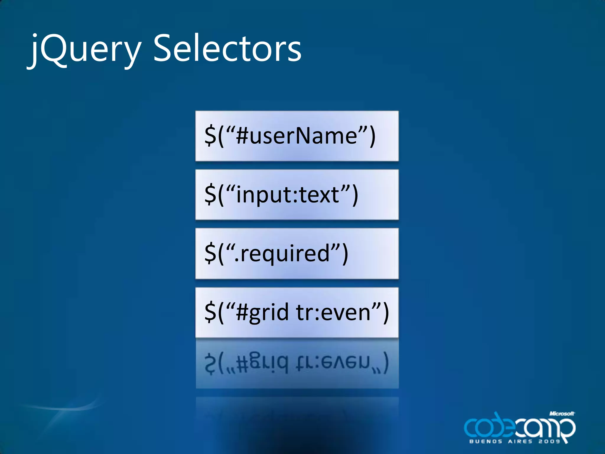 jQuery Selectors
