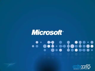 [Code Camp 2009] Microsoft Surface (Mauro Castagnasso + Nicolás Padula)