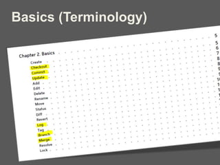 Basics (Terminology)
 