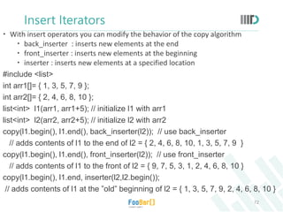 STL in C++ | PPT
